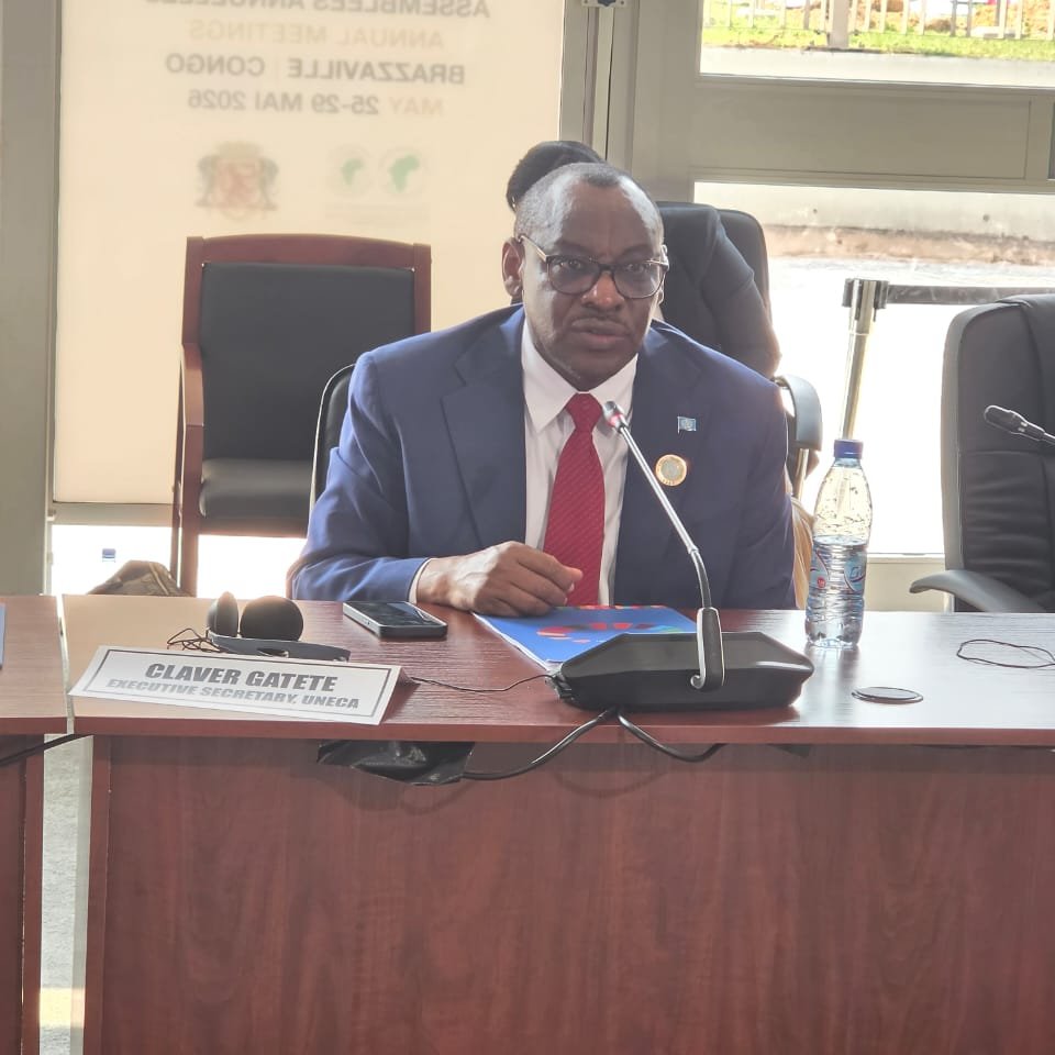ECA_OFFICIAL's tweet photo. Chaired by @claverGatete, the #HLWG on #GFI discussed how Africa can respond to the Carbon Border Adjustment Mechanism in a way that protects economies, supports industrialization, & advances climate ambition and harnesses and protects Africa's own carbon assets. https://t.co/C37xPMzqMh