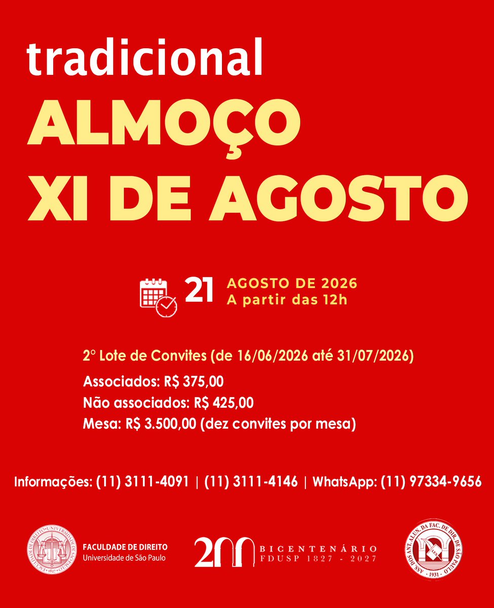 Faculdade de Direito da USP tweet media