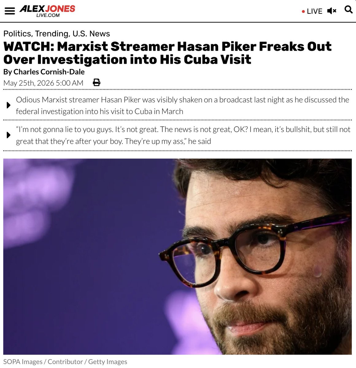 Alex Jones Network tweet media