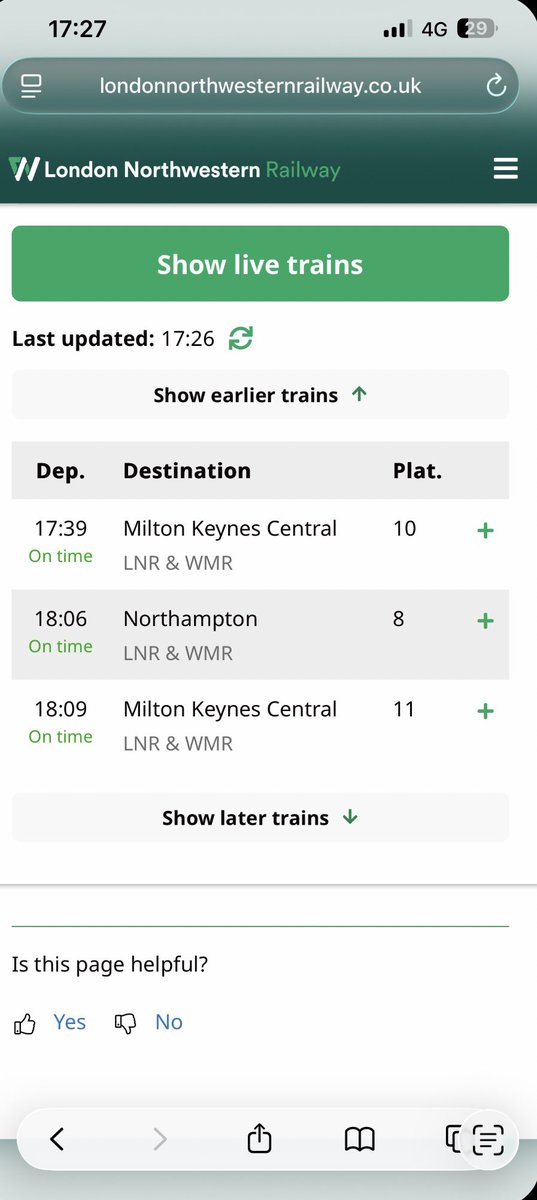 adjwebb's tweet photo. @LNRailway Here’s your app. Everything fine. Except it’s not. Staff keep saying trains are “delayed”. But they’re all being “cancelled”. https://t.co/wnmLWAeWID