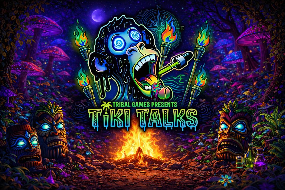 TribalGamesGG's tweet photo. Curious about our newest release? 

Join us for Tiki Talks at 8:00 PM UTC! 

This is the perfect space to share your feedback and get your questions answered. Don't miss it!
https://t.co/XHrHu53tL8