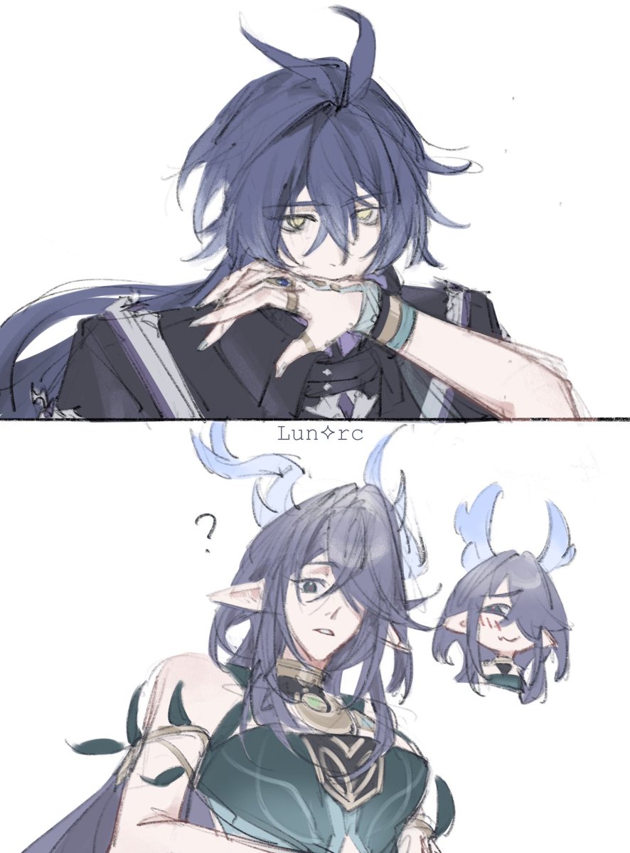Lun4rc's tweet photo. I draw them from memory so cut me some slack on the detail aight
#Flauma https://t.co/Tx7F1WZiRM