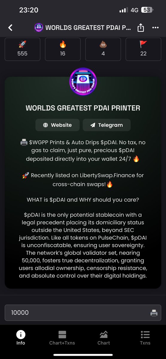 $WGPP - WORLDS GREATEST PDAI PRINTER🚀 tweet media