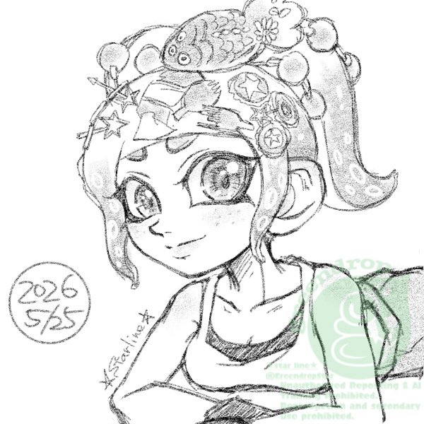 GreendropStar's tweet photo. メカニックちゃん🐙🔧
#starlineイラチャレ https://t.co/CghTnlOqJ1