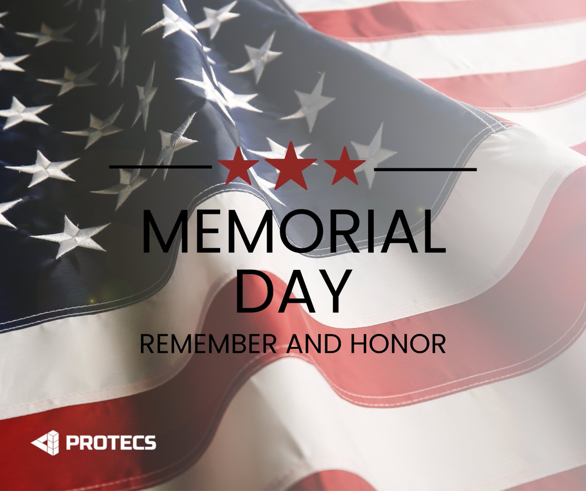 PROTECSinc's tweet photo. We are grateful today and every day for the brave men and women who made the ultimate sacrifice in service to our country. 💙 Their courage and selflessness allow us the freedom to live, work, and build a better future.
#Remember #Honor #MemorialDay https://t.co/qUrirNr5RV