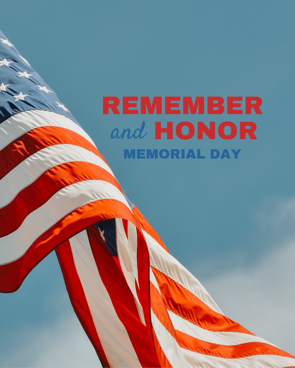 jjsgrill's tweet photo. Today, we pause to remember and honor the men and women who gave their lives in service to our country. From all of us at JJ’s Grill, we hope you have a safe Memorial Day. 🇺🇸 https://t.co/Hm9smIBHz0