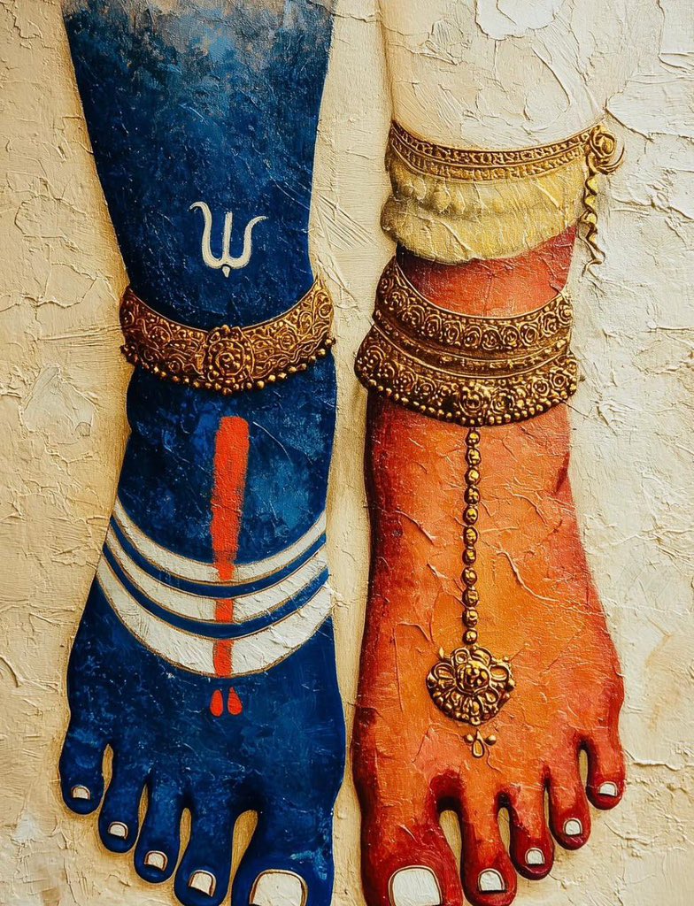 Ak_anksha_90's tweet photo. Touch Mahadev's feet with this 🙌 emoji https://t.co/5juGCHOied