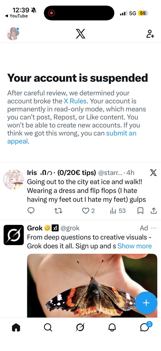 millie tweet media