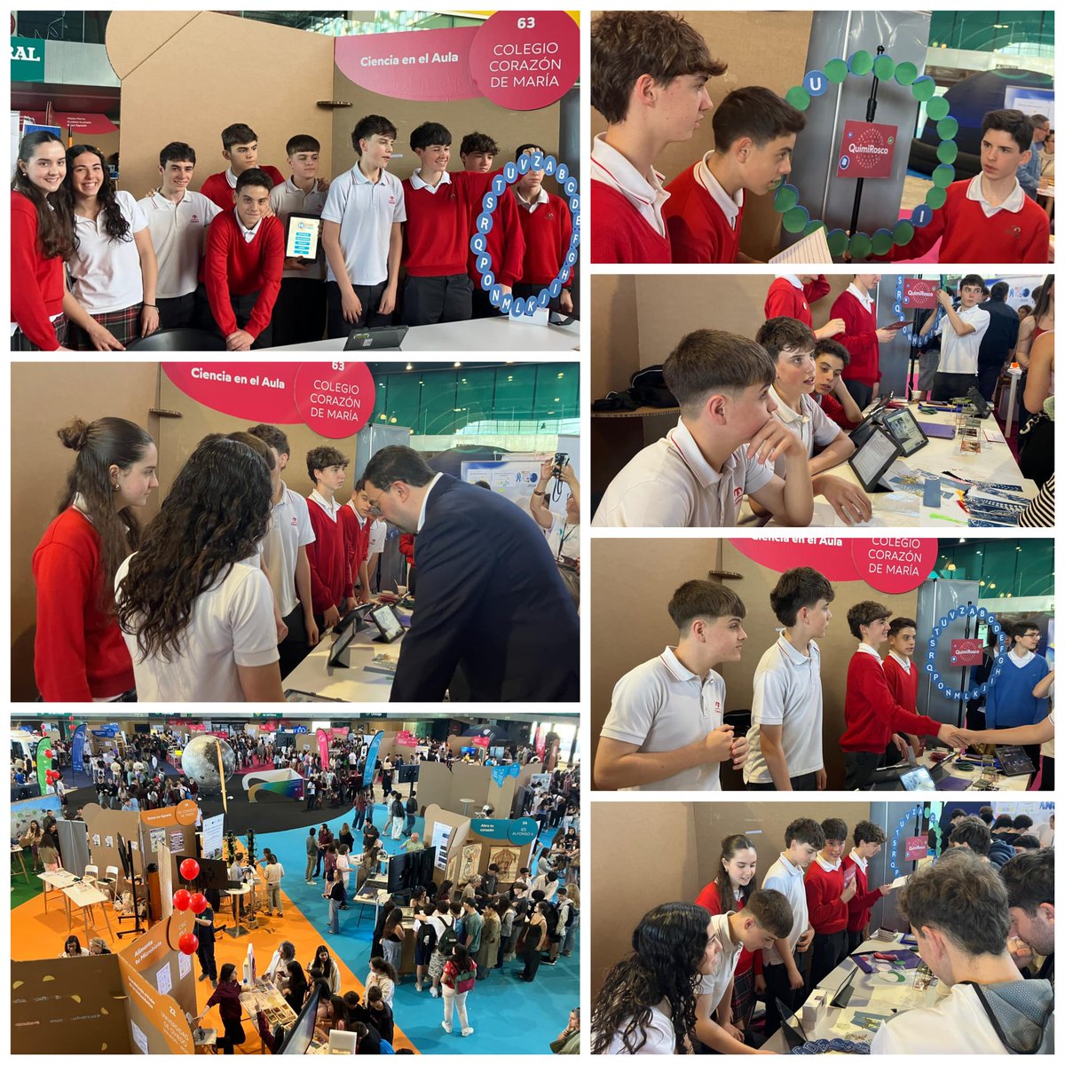codemagijon's tweet photo. En el stand #CienciaEnElAula el alumnado de 3º de ESO presentó en #FeriaCienciaAsturias2026 @SCTAsturias @FICYT las actividades STEAM 🧑🔬🔧⚙️🔢 desarrolladas en las aulas de @codemagijon. Gracias a todos los que os habéis acercado a conocer nuestros proyectos! #CodemaSTEAM https://t.co/5K1YR22Cma