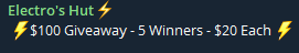 Electro Drops tweet media