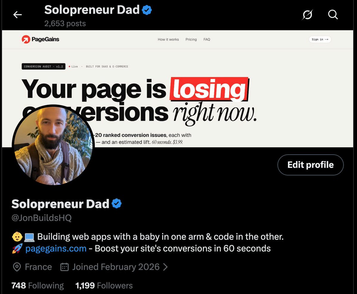 Solopreneur Dad tweet media