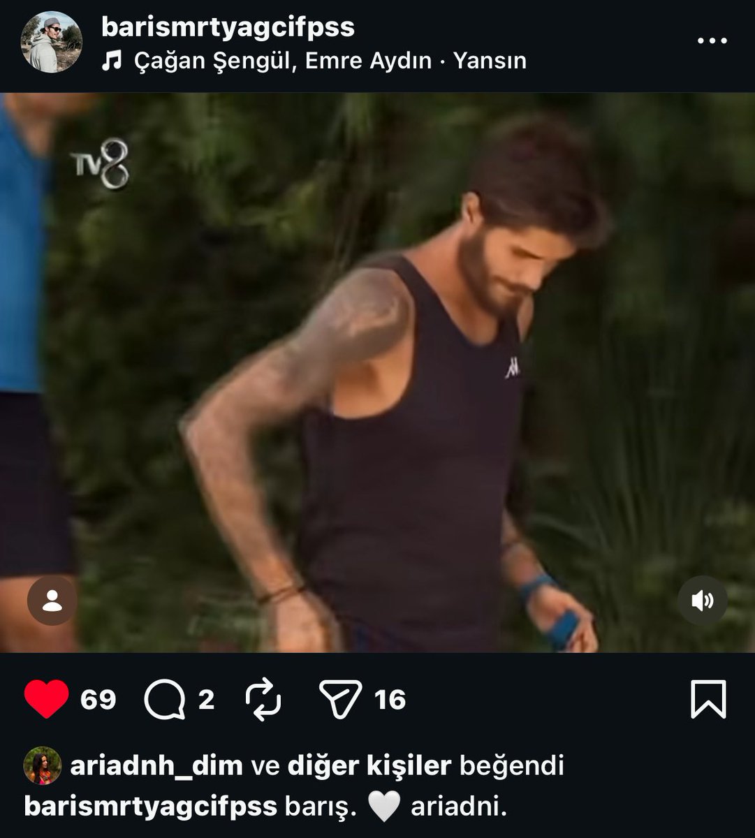 survbarw's tweet photo. kingim bisi yapıcan mı bu kız galiba seviyor seni ahahahah @barismrtyagci https://t.co/87cPa2NgX4