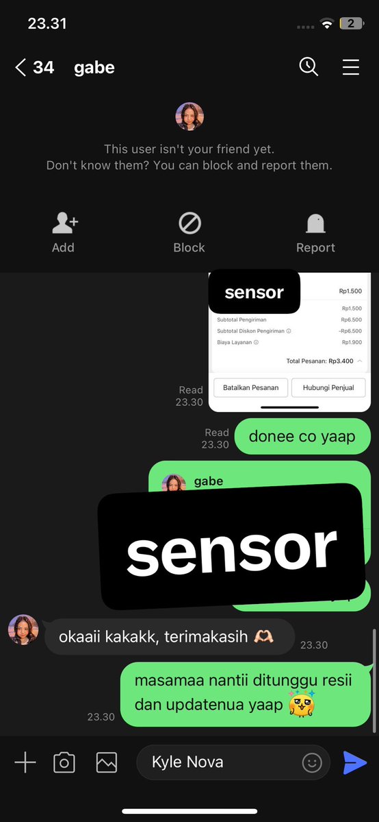 Kyle Nova | JASA CO SHOPEE VIP | MT ‼️ tweet media