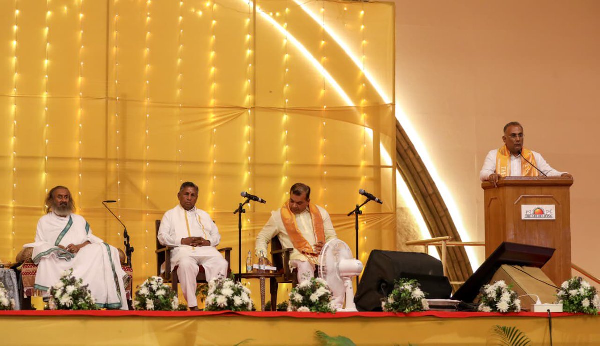 Image for the Tweet beginning: The gathering was also addressed