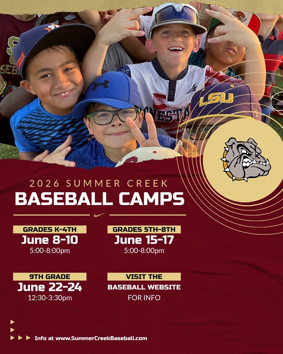 Summer Creek Baseball tweet media