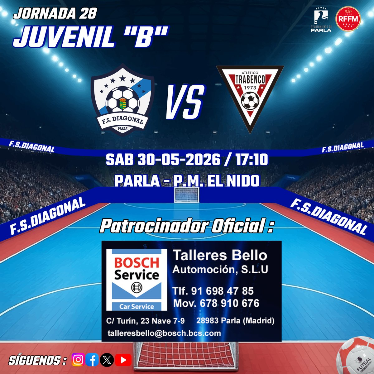 FSDiagonal's tweet photo. JUVENIL FEDERADO
@talleresbello
#123Diagonal
#familiadiagonal https://t.co/aAJ6QbSHB3