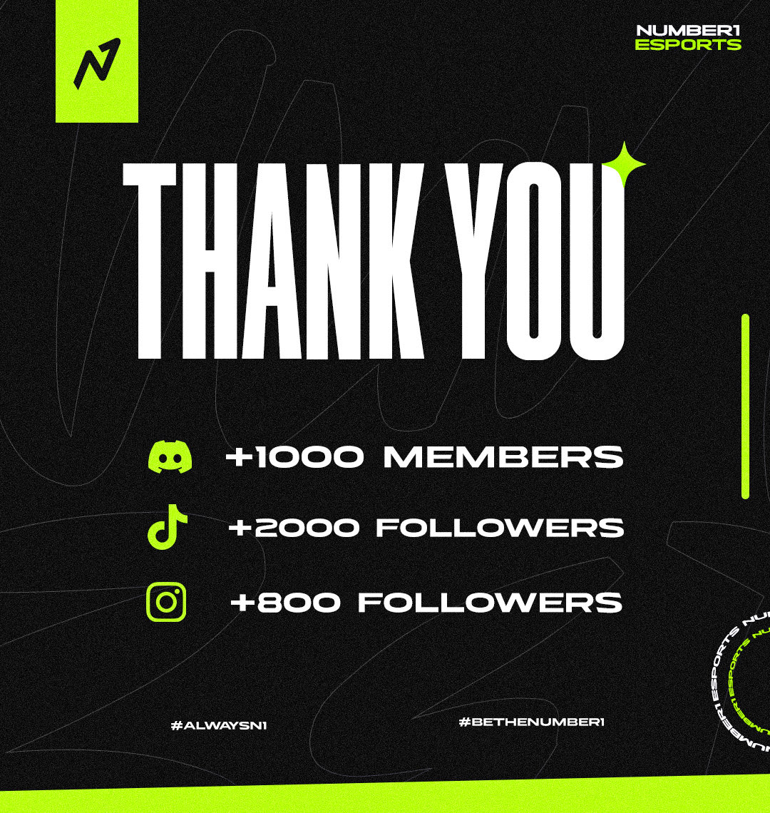 Number1Esports's tweet photo. Thank you very much guys for your support, and we will do our best to improve the esports in Algeria π
#AlwaysN1 #BeTheNumber1 https://t.co/vkbpsnHgHi