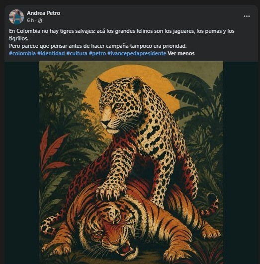 jemconline's tweet photo. La comunicación política también requiere precisión cultural y conocimiento del territorio. El comentario de #AndreaPetro abre una conversación valiosa sobre enfoque biocultural... https://t.co/dw1ivnfxoA