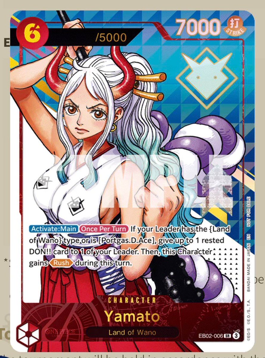 ngiodotsui's tweet photo. Extra Grand Battle of yesterday, 4th place out of 30 with Purple Enel after losing the 2nd round against Nami, but there will be two more chances this week for trying to win the serialized Yamato 💃🏴‍☠️

🎲 = dice lost

Nami UY 🎲✅
Nami UY ❌ (Misplayed so bad with Varie)
Enel P ✅
Luffy RG 🎲✅
Ace UR 🎲✅