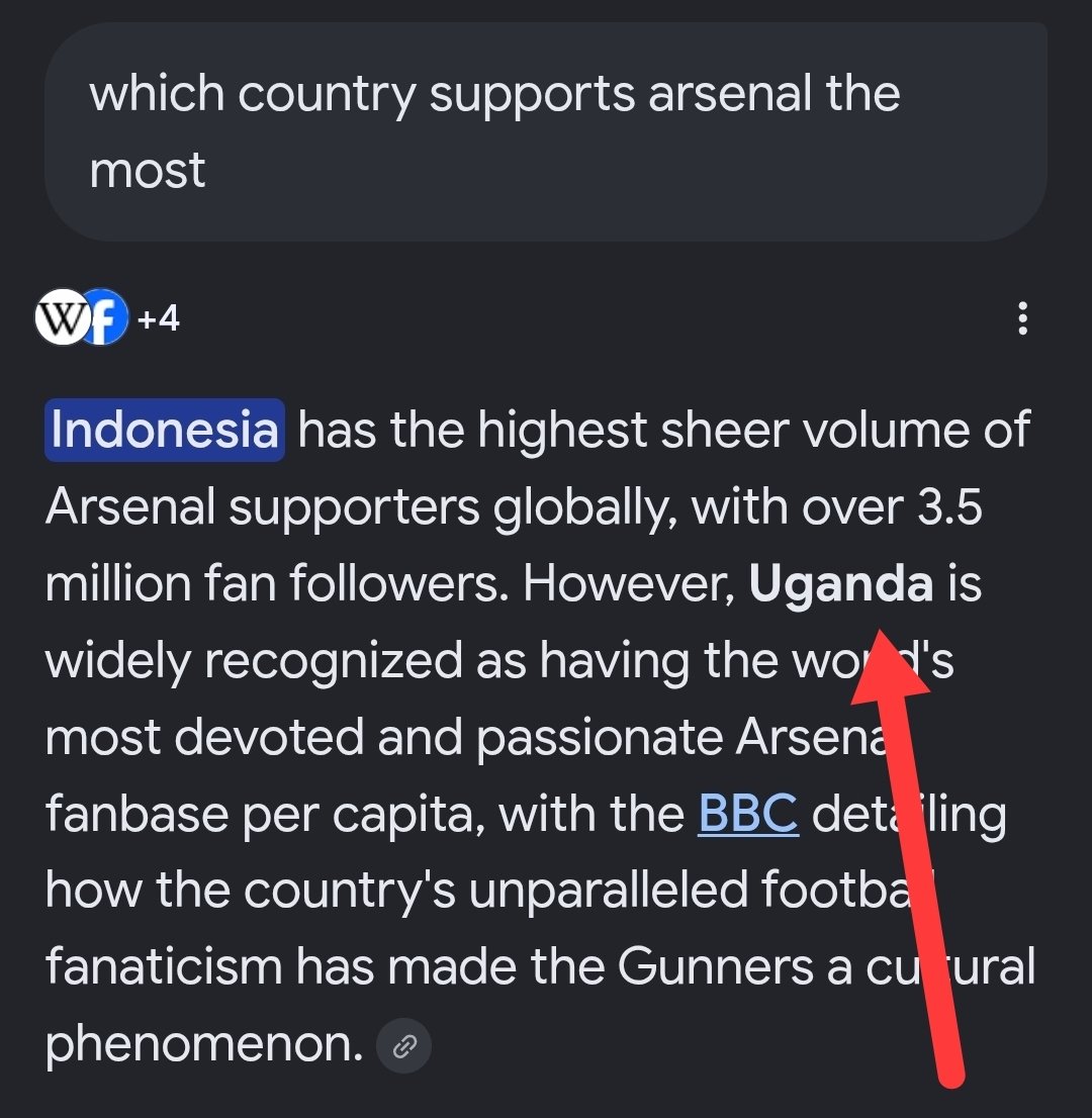 WEcaat's tweet photo. Which country supports @Arsenal most? 
#uganda #arsenal #epl https://t.co/Gk6JHLstMA