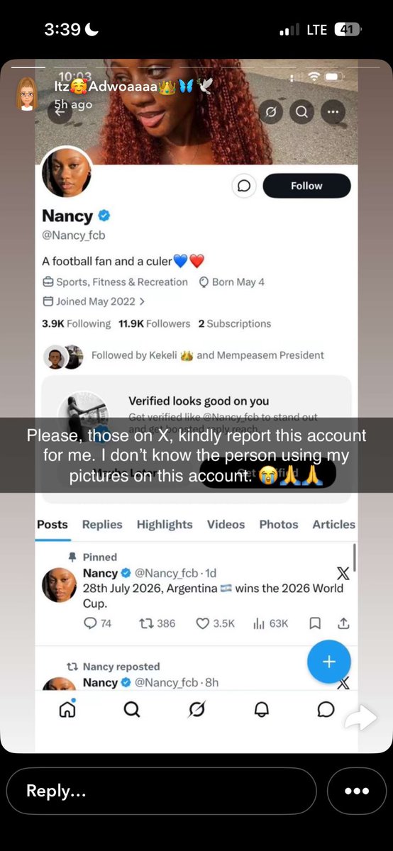 Leo CULU Moh DON BN 69 Miami🇬🇭🇦🇷 𓃵 🫶🏽🌝💛 tweet media