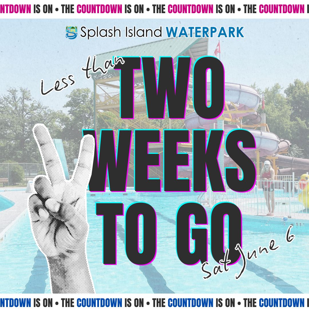 SplashIslandPLP's tweet photo. Ready to make a splash? 🌊☀️
The countdown is officially ON! Just under TWO WEEKS until opening day at Splash Island Waterpark 🎉
Grab your crew, pack the sunscreen, and get ready for nonstop slides, floating, and summer vibes starting Saturday, June 6! 💦https://t.co/ckLvTEvXDP https://t.co/jC28f72aPN