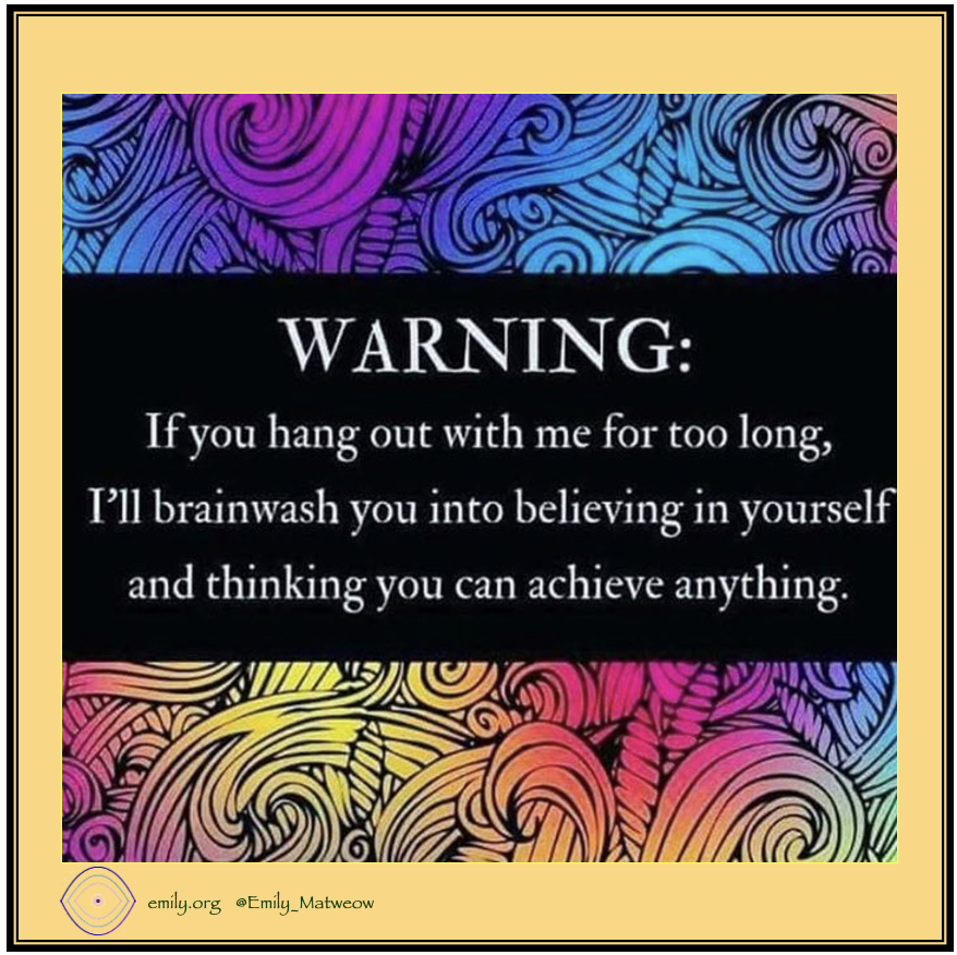 Emily_Matweow's tweet photo. You are “master-and-commander” of your Self. Act accordingly 🤗
#AHigherVibe #LifeCodeHacker #EnergyHealing #BlueprintOfBeing #ConsciousLiving
#LiveLoveLaughBeHappy 💕💖✨ https://t.co/alCcxKBkFf