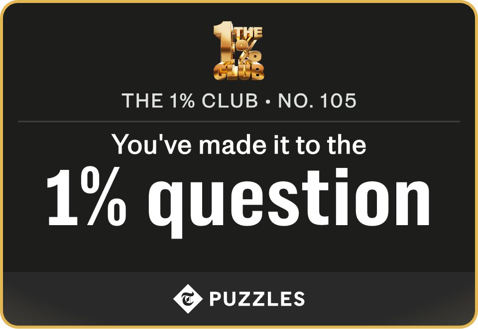marimog's tweet photo. I just beat The 1% Club in 03:33. Think you can do better? Play now at https://t.co/ymofZhba0q https://t.co/Z3cCd6F37N
