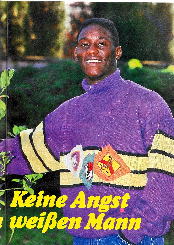 kicker_fuma's tweet photo. "Anthony Baffoe - Keine Angst vorm weißen Mann"
(Aus: Fuma Dezember 1988)
#baffoe #svk #scfortuna #f95 #metz #ogc #blackstars #botd #happybirthday https://t.co/LyuTCXImul