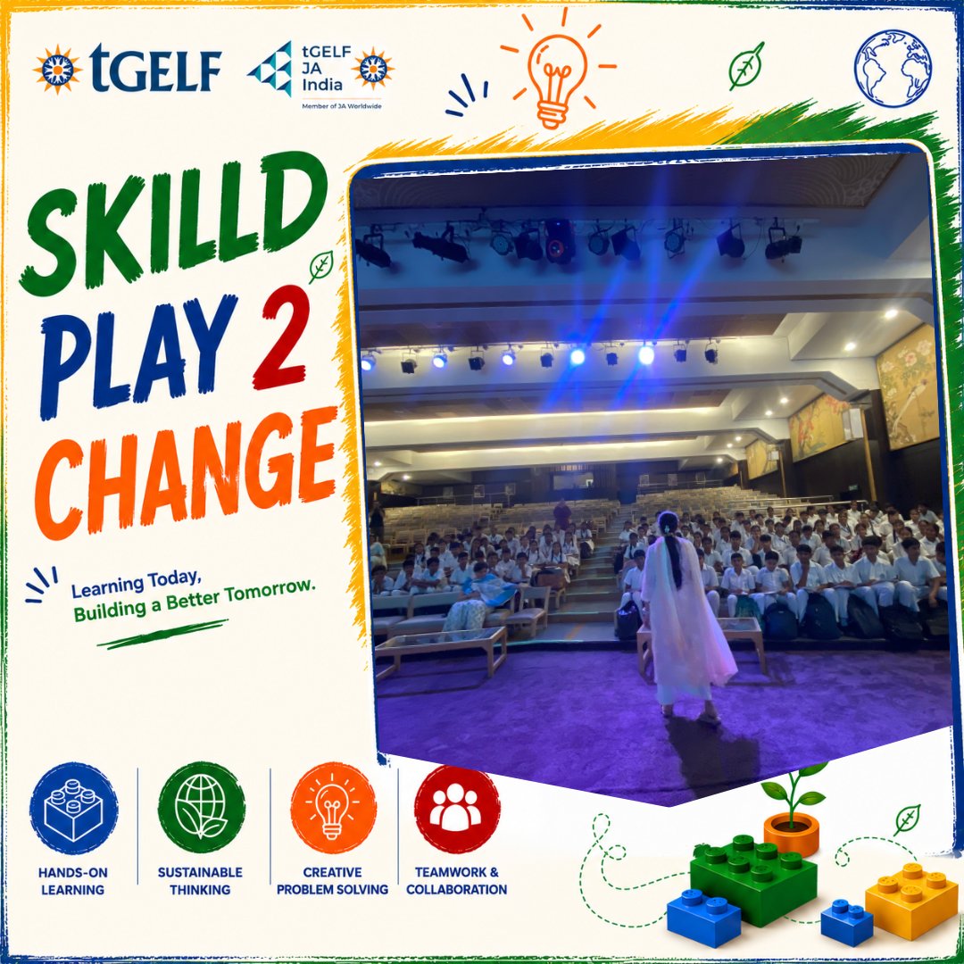 tGELF's tweet photo. Through hands-on activities,  creative problem-solving, and critical thinking students transformed ideas into impactful solutions. In doing so they learnt the power of collaboration and sustainable thinking tempered with empathy and compassion to bring positive change. https://t.co/lA7ME4FjoL