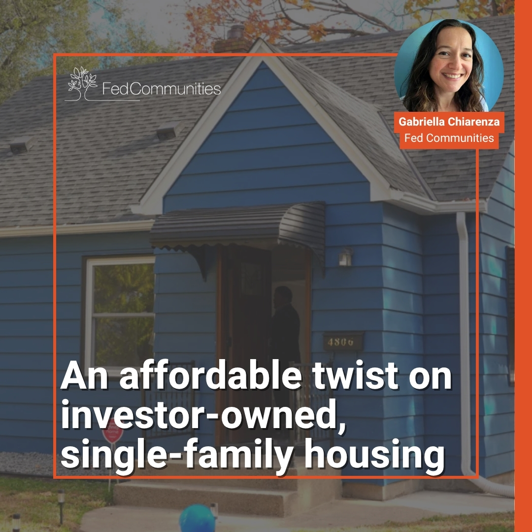 FedCommunities's tweet photo. Investors’ activity in the single-family rental market has raised both concerns about and interest in their approach, especially in LMI neighborhoods. Drawing on what works, impact investors and intermediaries are adapting. Read on: https://t.co/m0SezBHtM0 https://t.co/kYRG7zPmiK
