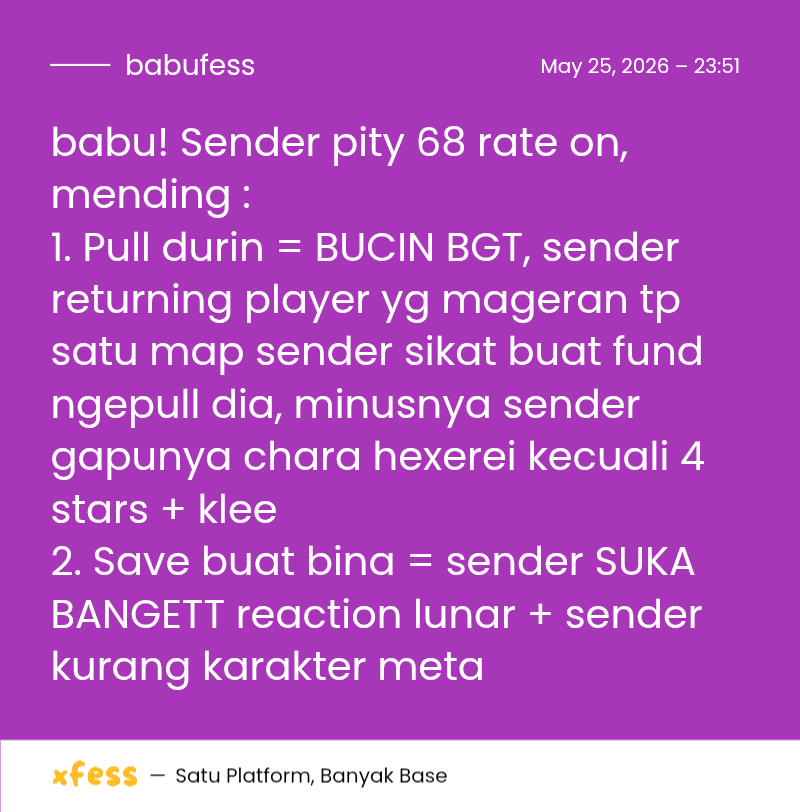 OPEN DM 📩 SUYP / pamer gacha tweet media