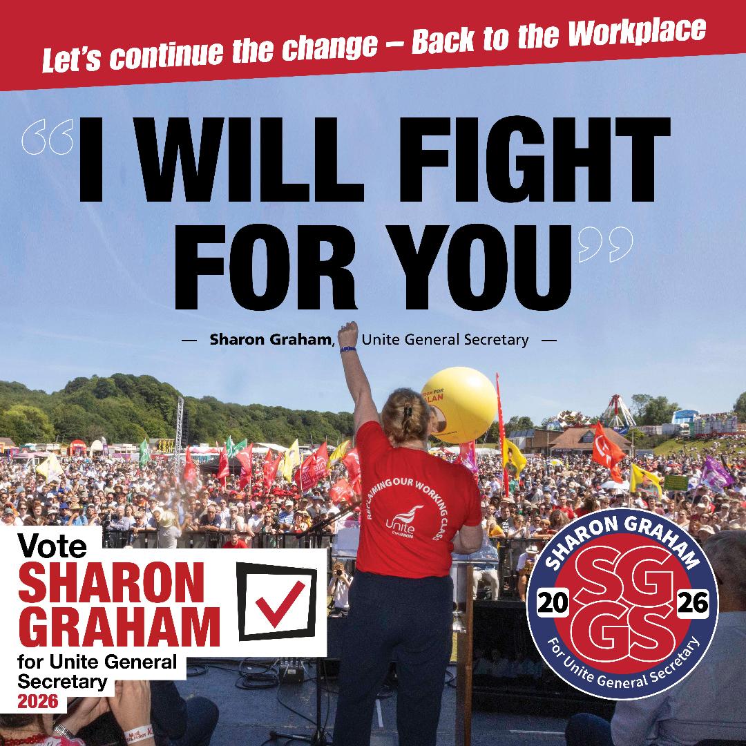 Sharon Graham tweet media