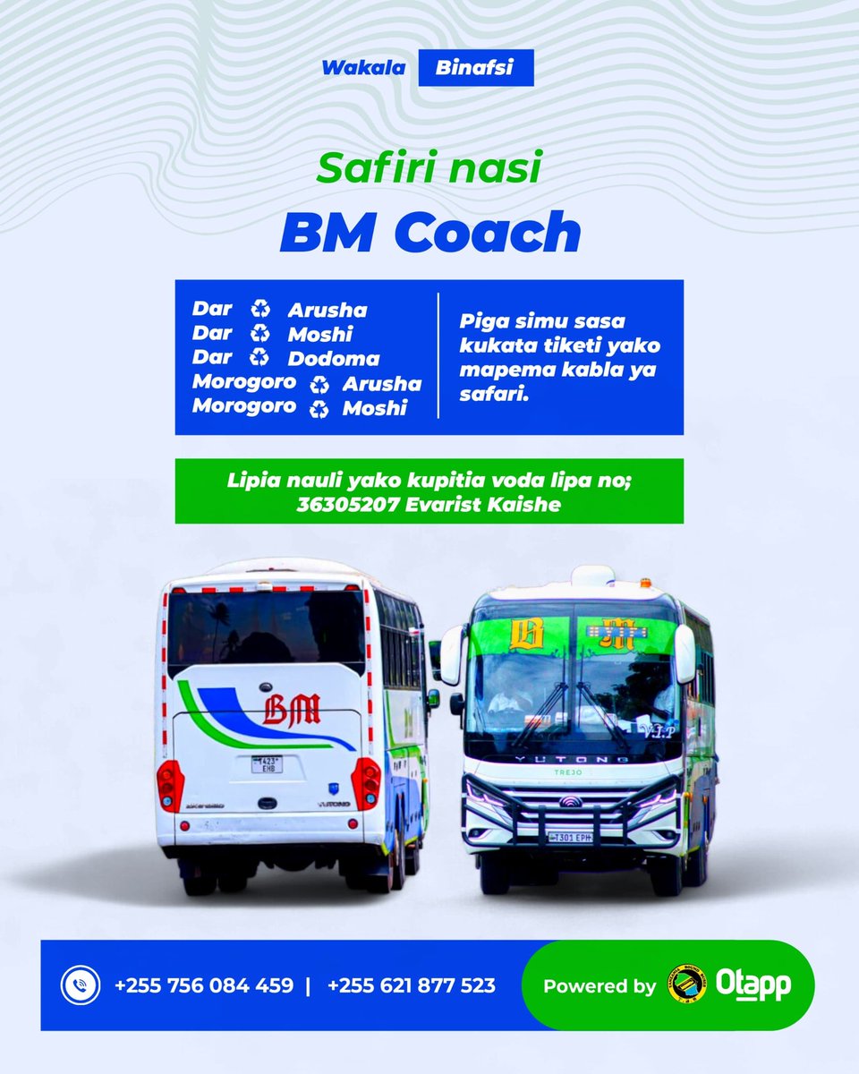 Tanzania Bound Buses tweet media