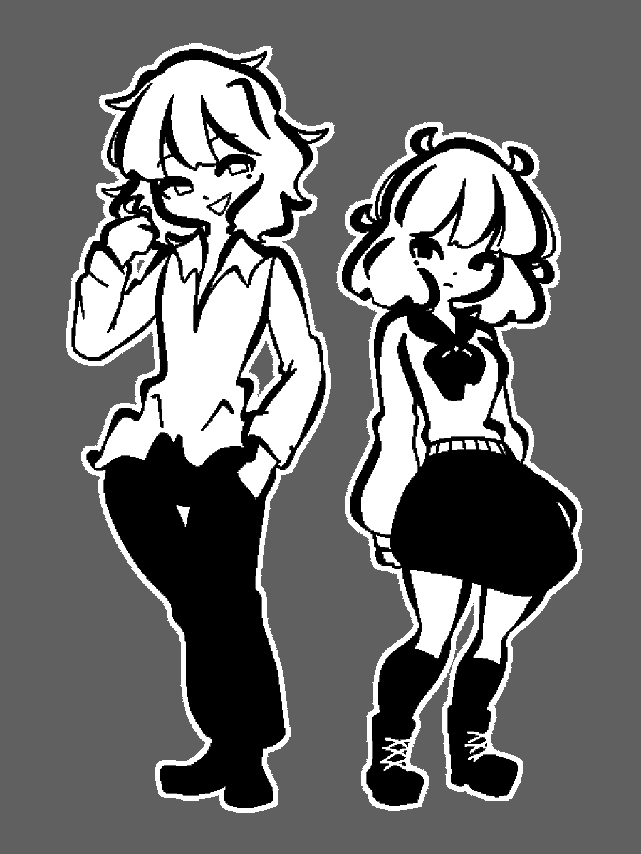 konenomu's tweet photo. brother sister https://t.co/qpH3ef0F5t