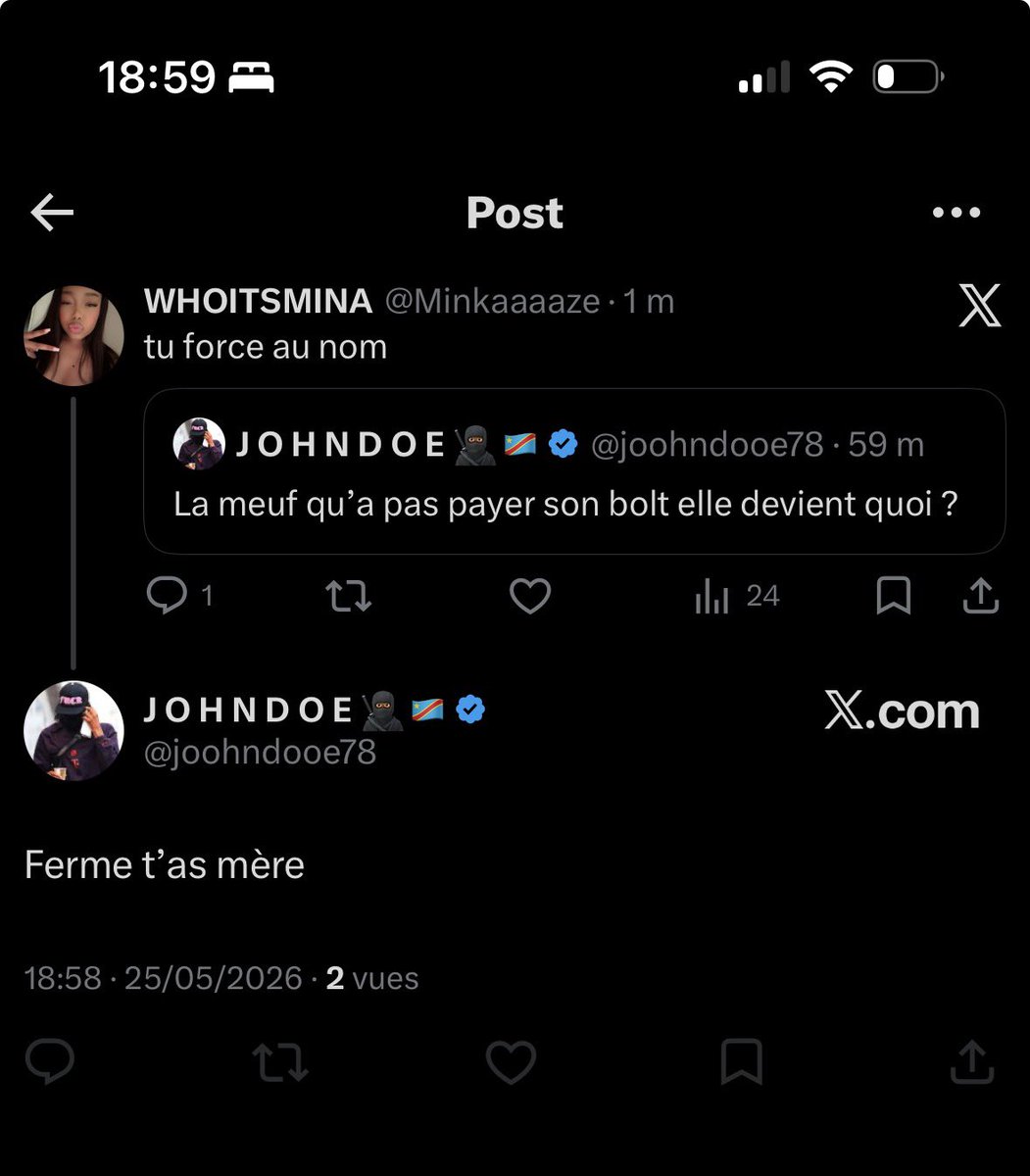WHOITSMINA tweet media