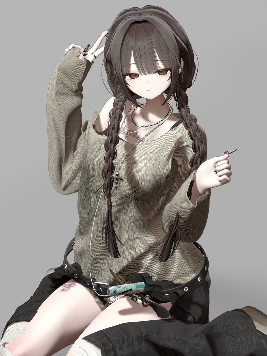 Kagono_vrc's tweet photo. この服とMP3プレーヤーの組み合わせ平成可愛いくて好き
#murr3D
#ARCAWORKS https://t.co/T8oY81VcQu