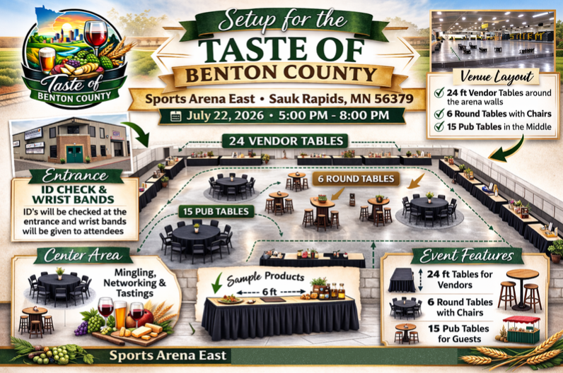 BentonEconomic's tweet photo. Taste of Benton County is a great opportunity for restaurants and hospitality businesses to get in front of hundreds of customers. Learn how to become a vendor at this event and how you can register for free. https://t.co/G0TbAwHXzU #BentonCounty https://t.co/YcYZVzrNxW