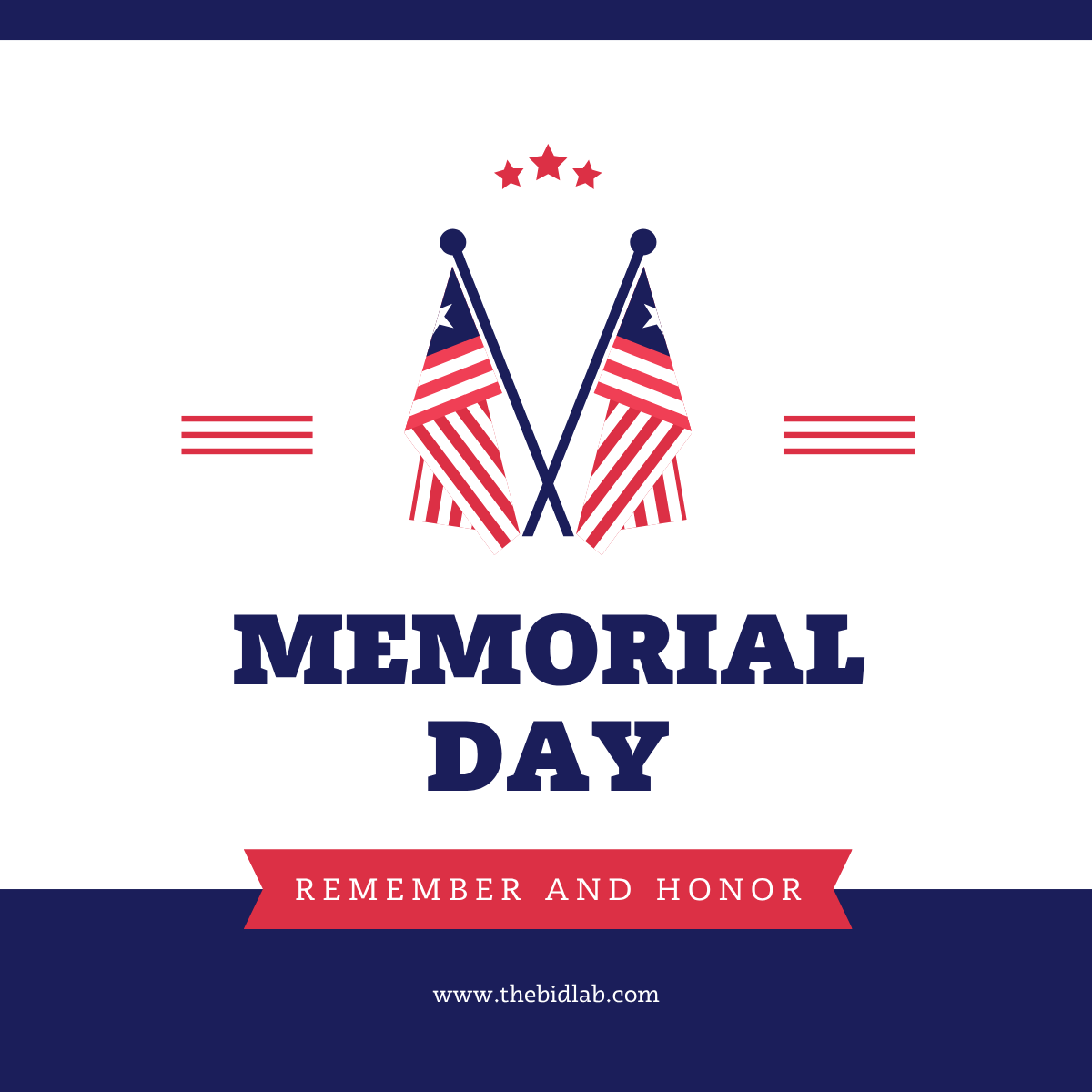 thebidlab's tweet photo. Today, all of us at The Bid Lab are taking a moment to remember and honor those who served 🇺🇸❤️ https://t.co/dujEnzvStJ