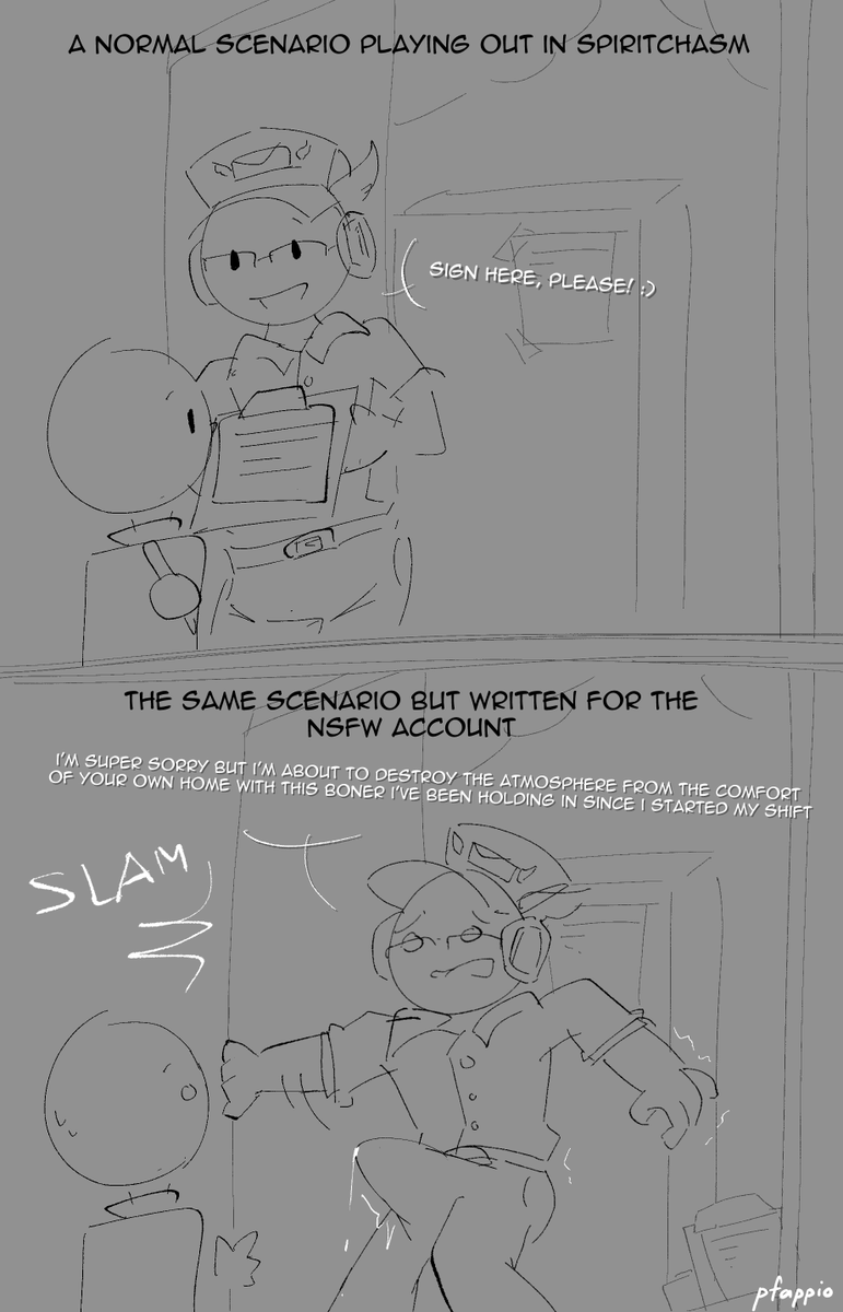 pfappio's tweet photo. sanitizing some of my art for my main is really funny when going back and forth on each account https://t.co/ThyiIXIIGL