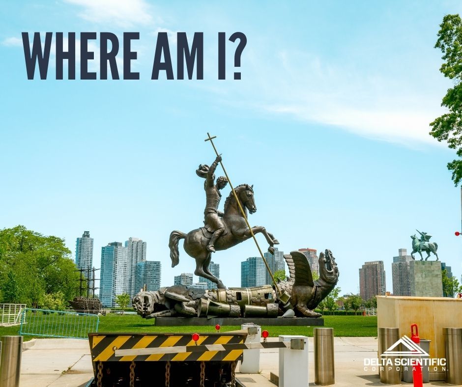 DeltaScientific's tweet photo. 🌎️ Built by our team. Installed here. Where am I?

Behind these DSC501 barricades stands a towering sculpture built from fragments of U.S. and Soviet nuclear missiles. ⚔️☢️
Have you stood here in person?
Know where this is? Drop your guess below ⬇️ 

#WhereAmI #DSC501 https://t.co/T3CALFbrK4