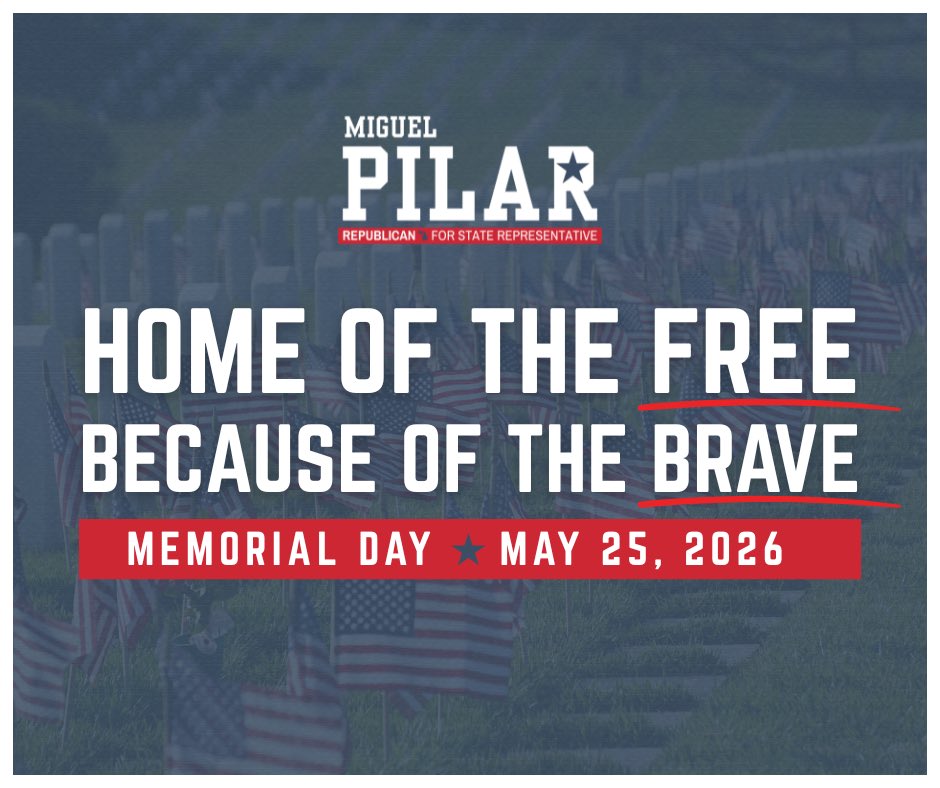 VotePilar's tweet photo. Today, we honor those who gave the ultimate sacrifice for our freedom. May we never forget them. https://t.co/stMlyYzDCN