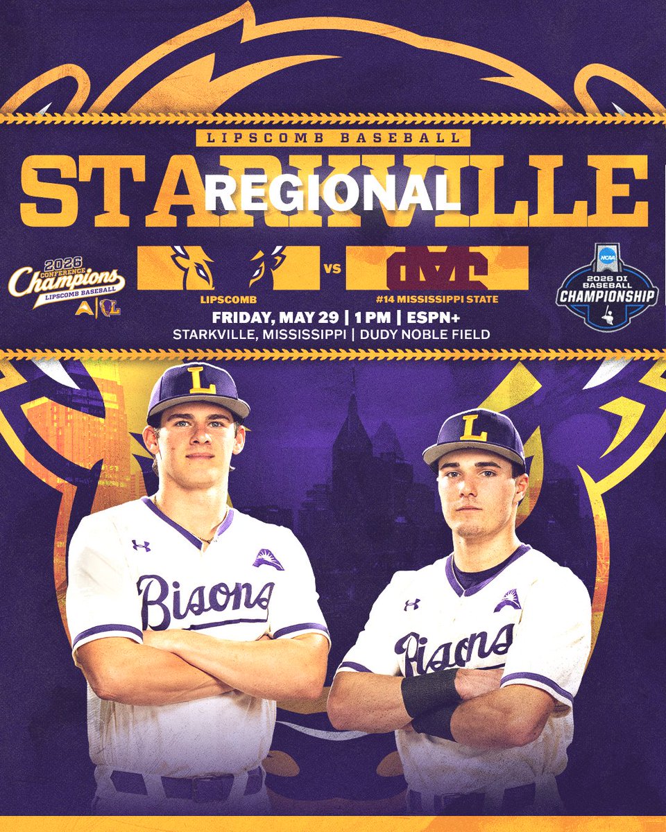 Lipscomb Baseball tweet media