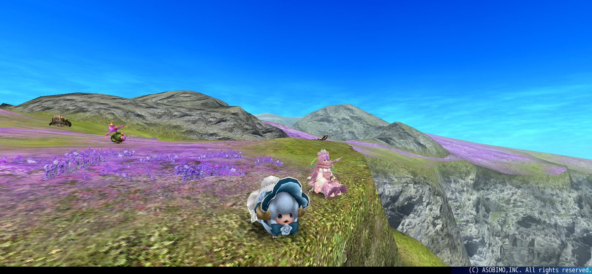 BlanketBox0305's tweet photo. I have been getting back into my phone games and this is one of my favorite screenshots I recently took with me and my pet sheep lvl grinding away. https://t.co/PzOOJayTFF