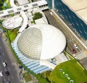 skibidibuzzbear's tweet photo. A Gift To #HeathJornales 

Happy Birthday Buzzbear Heath!

let's go back to one of the most meaningful events of heath and it's the Heath Wave fancon in North EDSA Sky Dome! for that I present to you, ang sumbrerong inspired sa top view structure ng North EDSA Sky Dome! ++ https://t.co/pn4LCncbVv