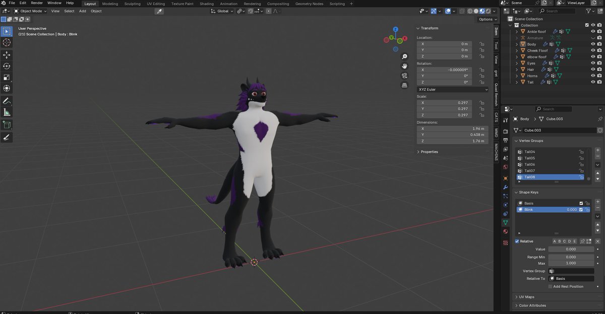 Akatasin's tweet photo. almost done making my first avi from scratch! I'll be sure to use him in some streams when done. https://t.co/ZbDc3lKIMZ
