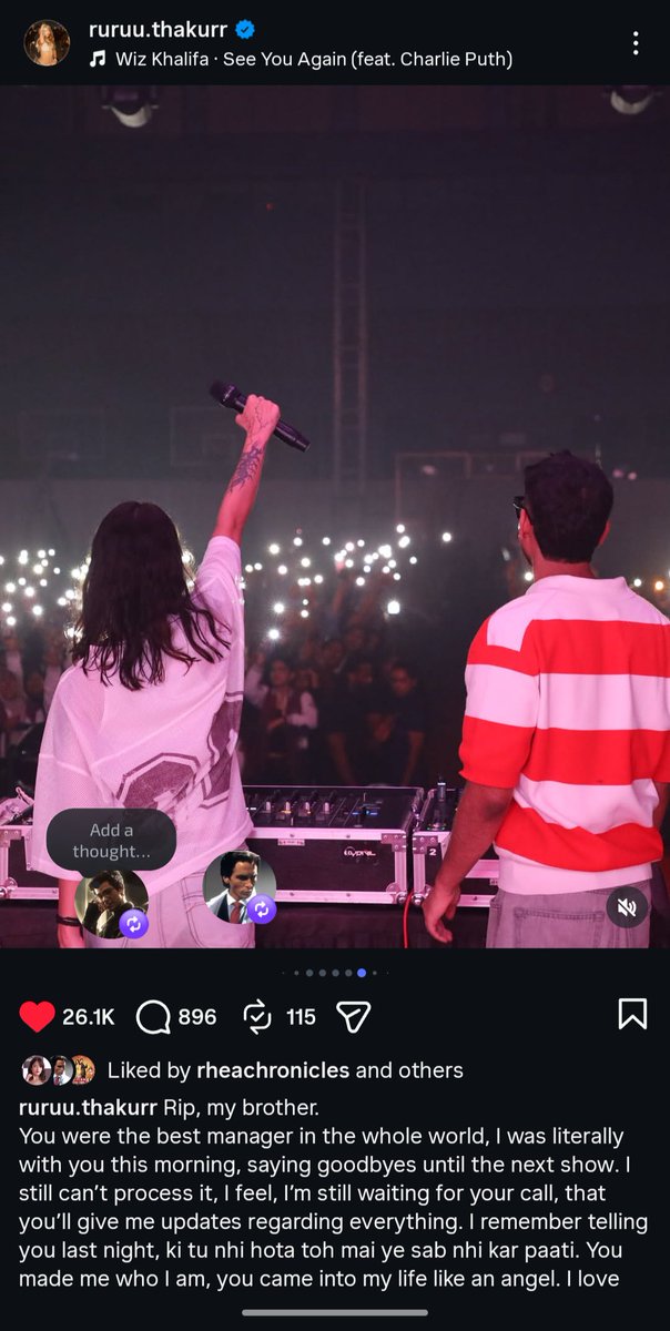 being_sid1_'s tweet photo. Ru’s post made me cry 💔😭
can’t even imagine what she must've felt while posting it

But now u need to stay strong. It wasn’t just ur dream it was his dream too. The faith &amp; support he had in you can never go to waste. You have to do it for him now

Rip Mohit🕊️🥺 #SplitsvillaX6 https://t.co/jlcZ8K7BUE