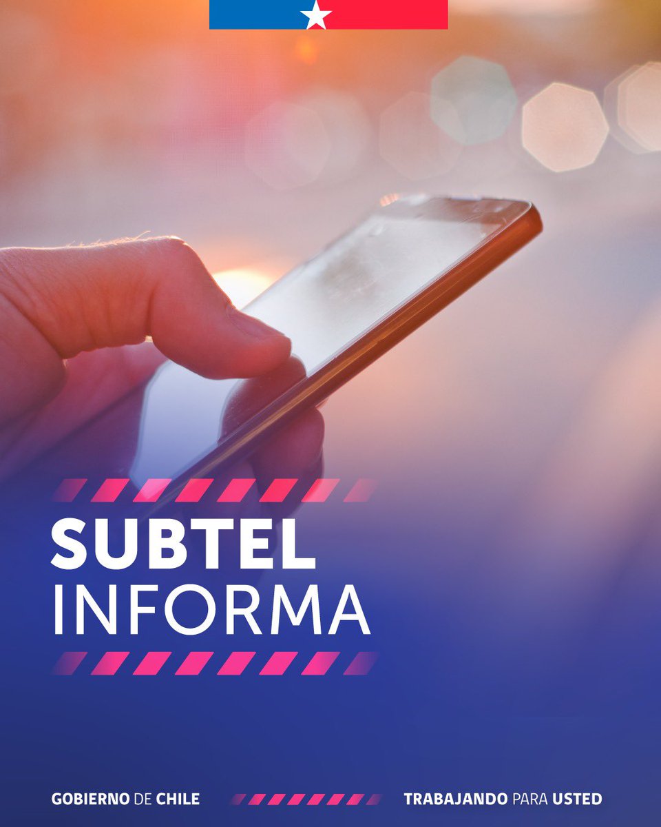 Subsecretaría de Telecomunicaciones tweet media