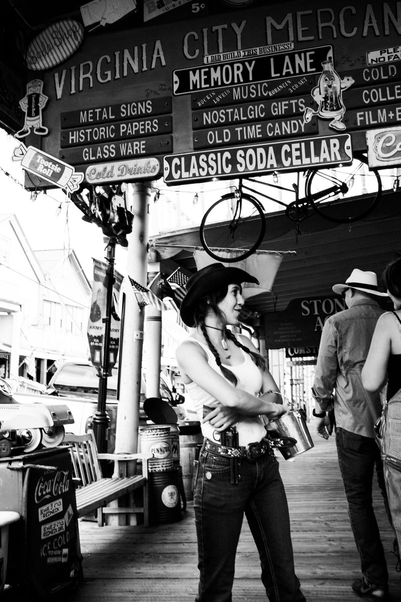 bigchocolate's tweet photo. Noah and I attempted to film a music video for a new DTG song. We did okay at it. Both of us were pretty tired but we got what we needed to get done done. I thought Virginia City was a fitting place for us both to have a cig https://t.co/weeSRT9Bnf