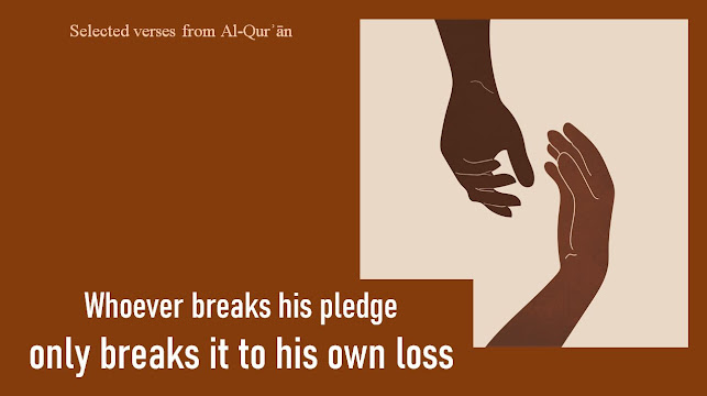 IslamUltimate's tweet photo. Whoever breaks his pledge only breaks it to his own loss (Selected verses from Al-Qurʾān)
https://t.co/MkQH3ewUhu https://t.co/IpxN0yKSNV